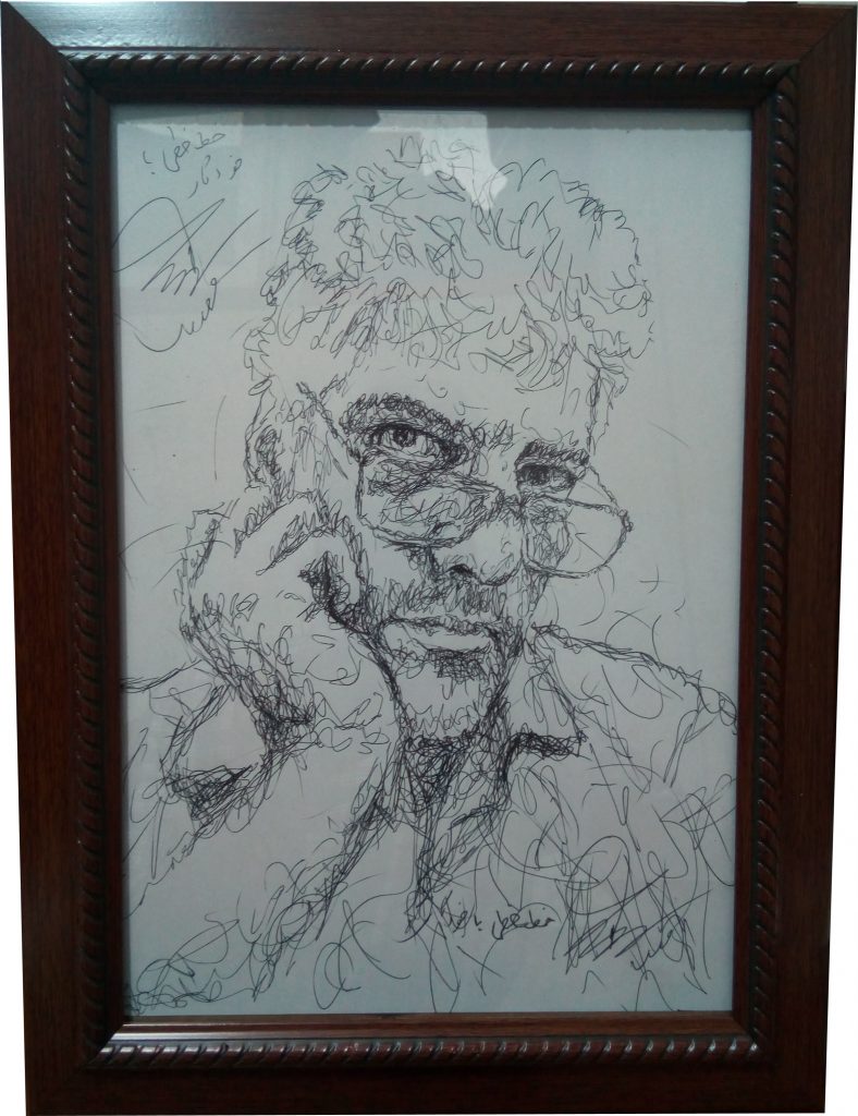 چهره خودم با خودکار سلف پرتره