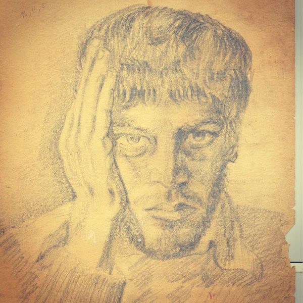 سلف پرتره سید علی مهدوی حسینی